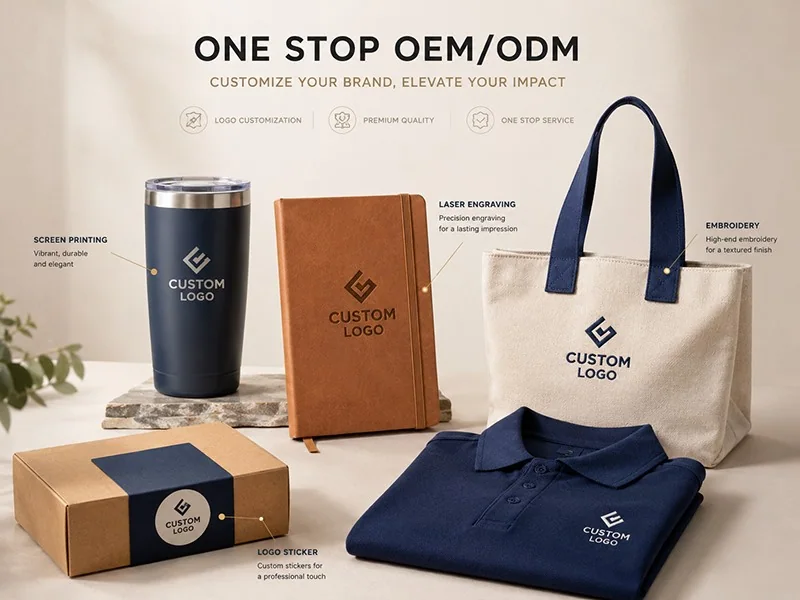 one stop OEM ODM logo customization methods for corporate gifts