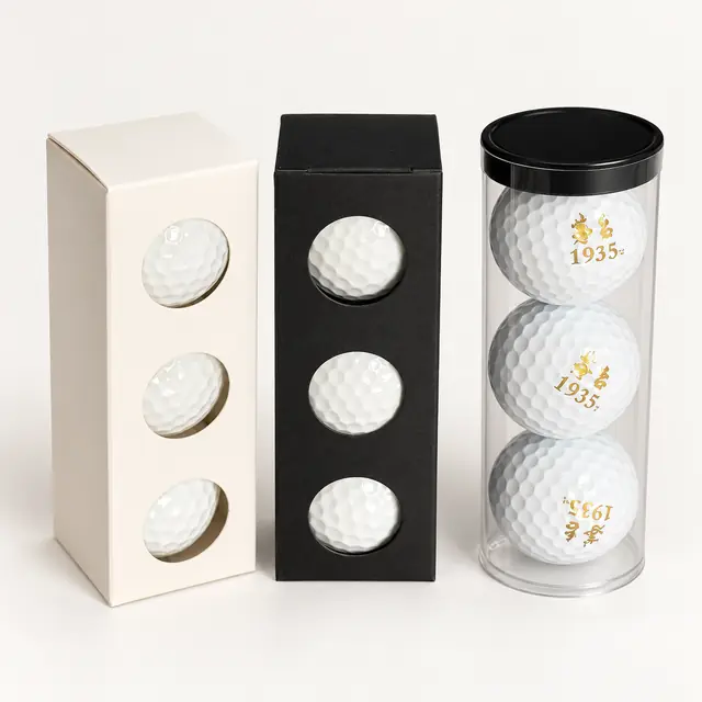 Logo Golf Balls customization sample