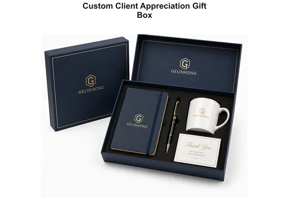 Custom Client Appreciation Gift Box representative gift set image