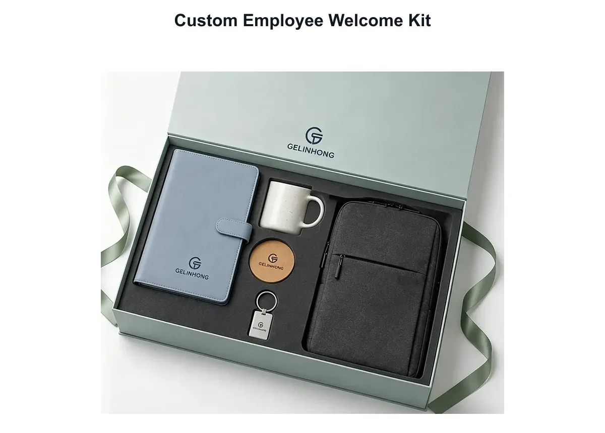 Custom Employee Welcome Kit representative gift set image