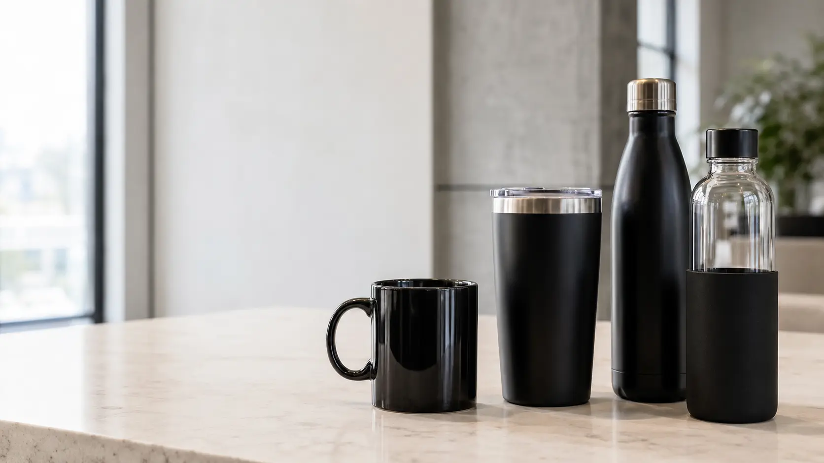 branded drinkware gifts with logo customization